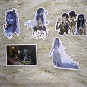#1 Corpse Bride Sticket Bundle Tim Burton